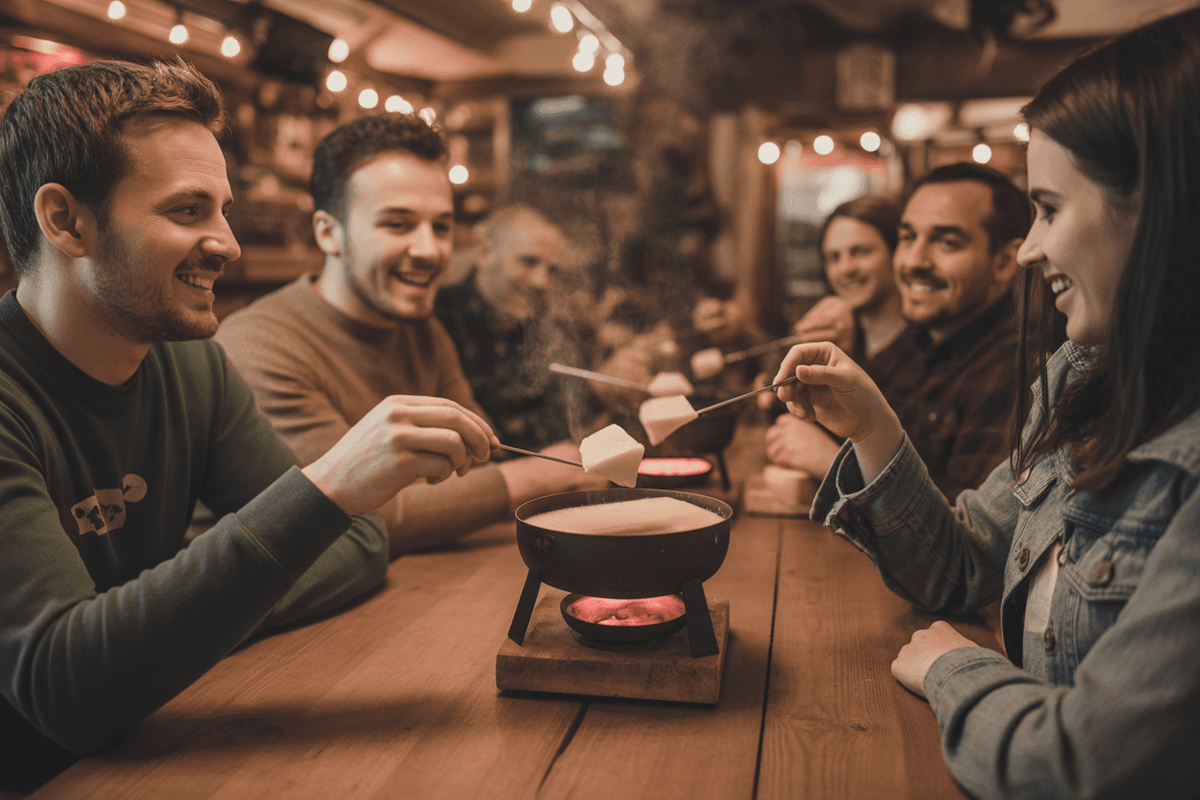 Découvrez l'Expérience Fondue Raclette Hiver Echallens au Bonanza